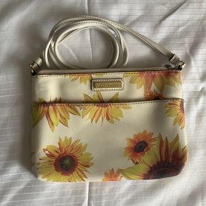 Calvin Klein Sunflower Cross Body Purse